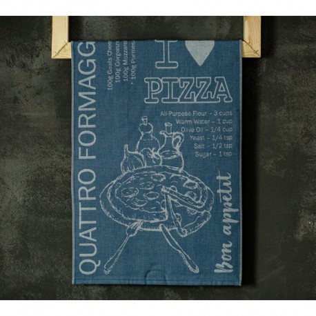 Полотенце кухонное 40x60 Spany Love Pizza